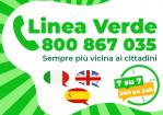 Linea Verde attivo 7 giorni su 7 H24