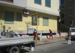 Rimossi 1200 metri quadri di scritte dai muri di via Val di Lanzo (IV municipio)