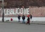 Rimosse scritte vandaliche dal muro di Porta Maggiore