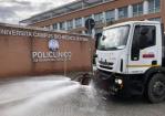 Lavaggi attorno a 140 strutture sanitarie; in 6 giorni sanificati 1.800 km di strade con siti frequentati e &ldquo;sensibili&rdquo;