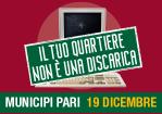 Domenica torna &ldquo;Il tuo quartiere non è una discarica&rdquo;; nei municipi pari la raccolta dei rifiuti ingombranti